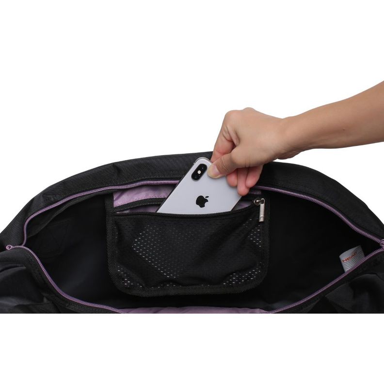 Bolso Deportivo  Mujer Yoga New Leopardo Negro Head-5