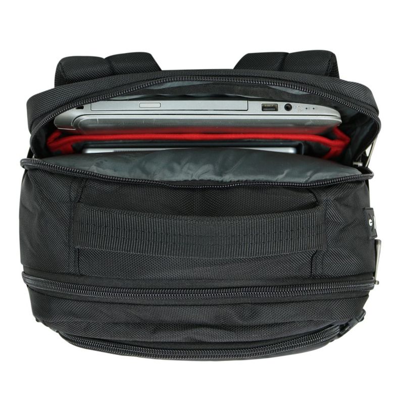 Mochila de Viaje Notebook Strada Reverse Negro Head-3