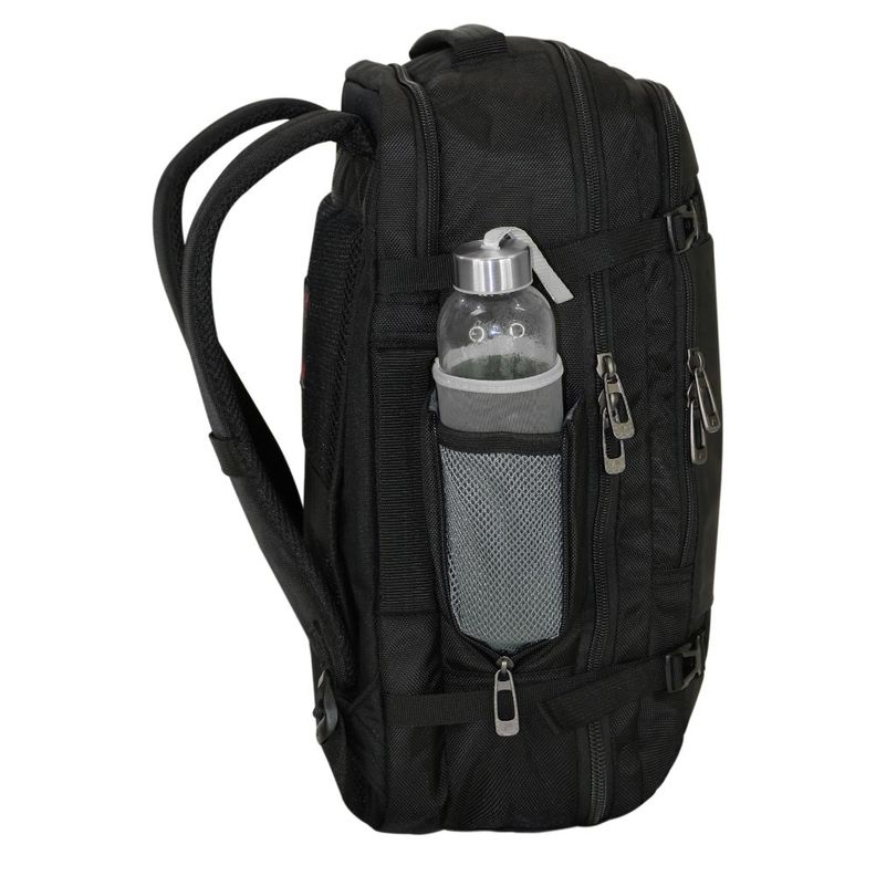 Mochila de Viaje Notebook Strada Reverse Negro Head-6