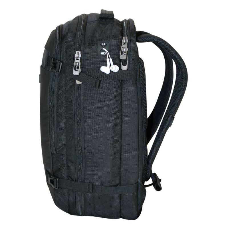 Mochila de Viaje Notebook Strada Reverse Negro Head-7