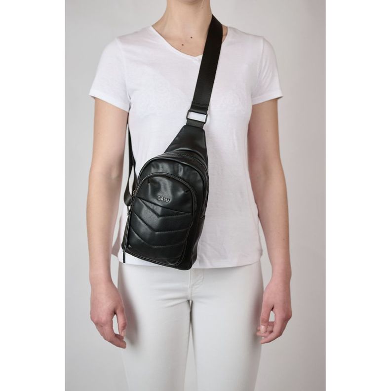Crossbody Bolso Matilda Negro Calu-5