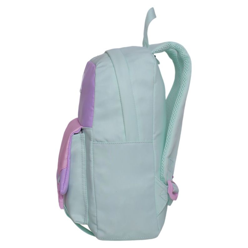 Mochila Infantil Sweet Color Block Menta Head-3