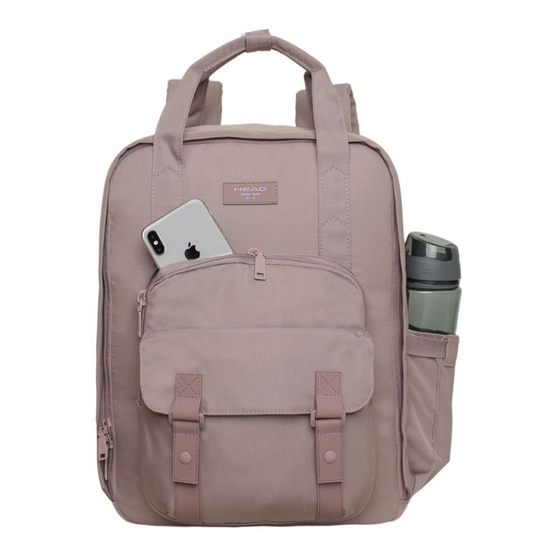 Mochila Mujer Delta Notebook Palo Rosa Head-1