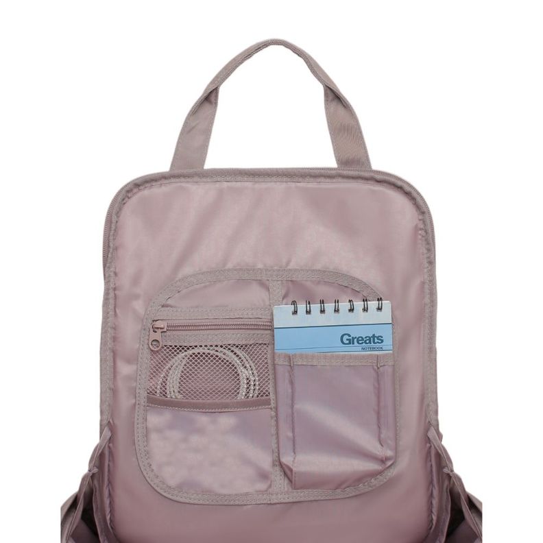 Mochila Mujer Delta Notebook Palo Rosa Head-2