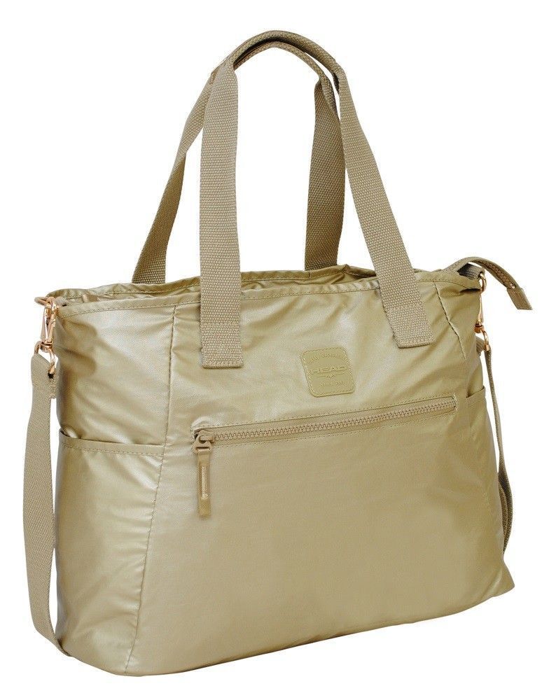 Cartera Bolso Prisma Dorada Head