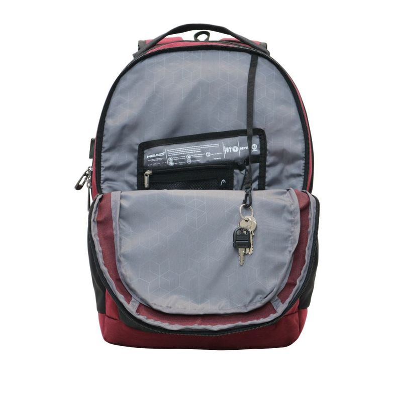 Mochila Denver USB Business Burdeo Head-2