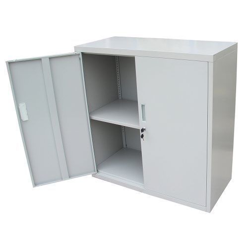 Gabinete Metálico Bajo de Oficina 2 Puertas-0