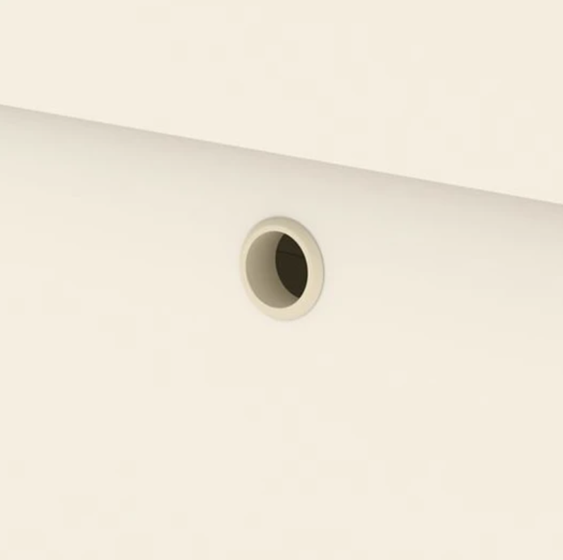 COMODA 6 CAJONES GOLD BLANCO/ECO WOOD-5