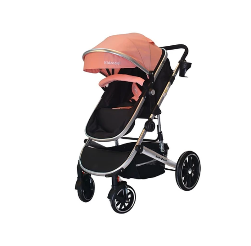 COCHE CUNA  LUX 3 EN 1 KIDSCOOL ROSADO-2