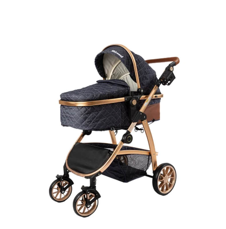 COCHE TRAVEL ELEGANCE 3 EN 1 AZUL-1