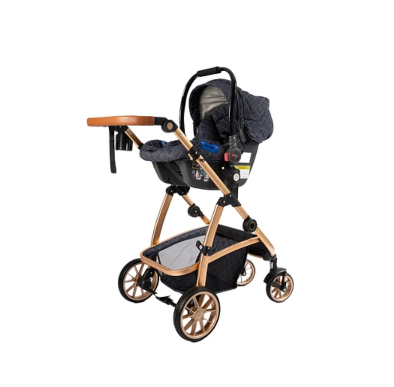 COCHE TRAVEL ELEGANCE 3 EN 1 AZUL-2
