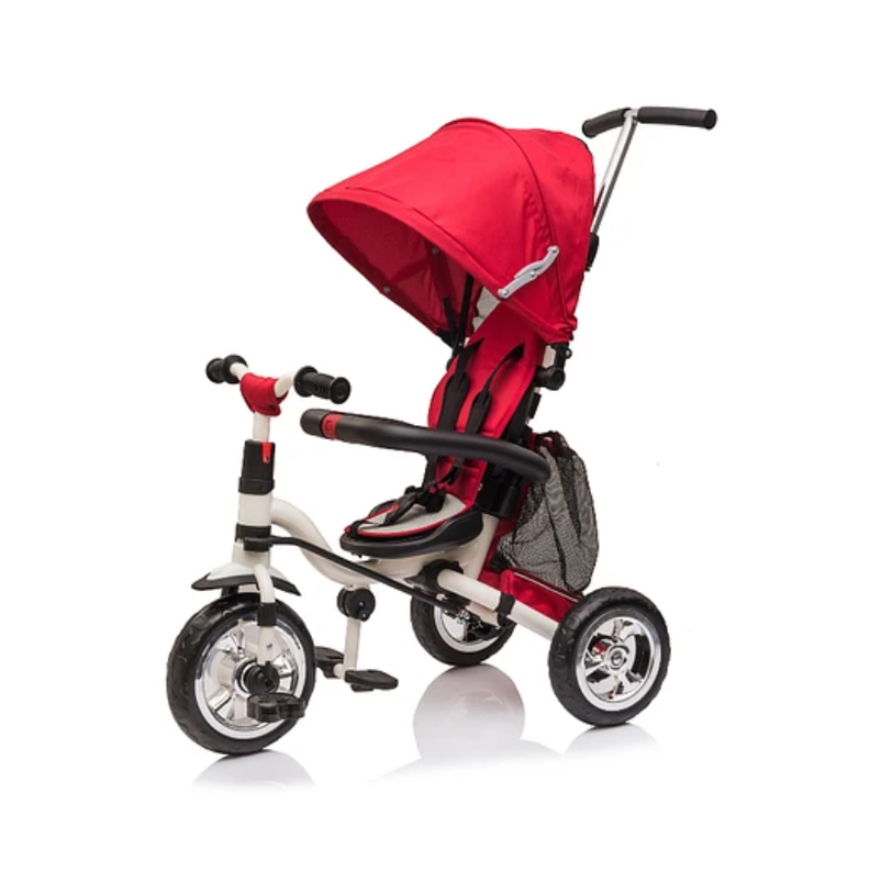 TRICICLO CANOPY PLEGABLE ROJO-0