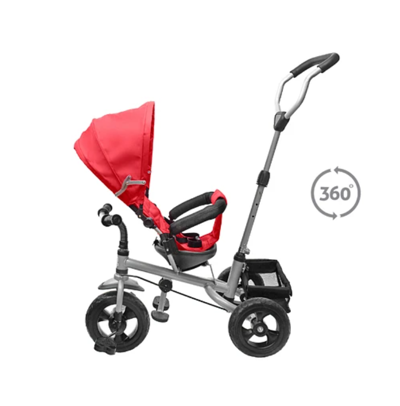 TRICICLO CANOPY PLEGABLE ROJO-1
