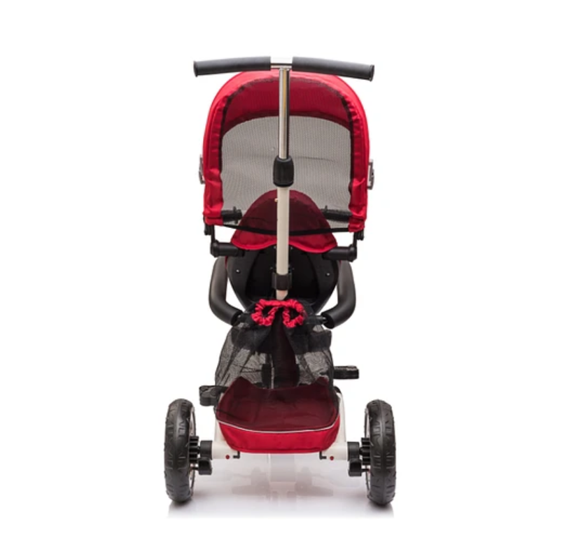 TRICICLO CANOPY PLEGABLE ROJO-2
