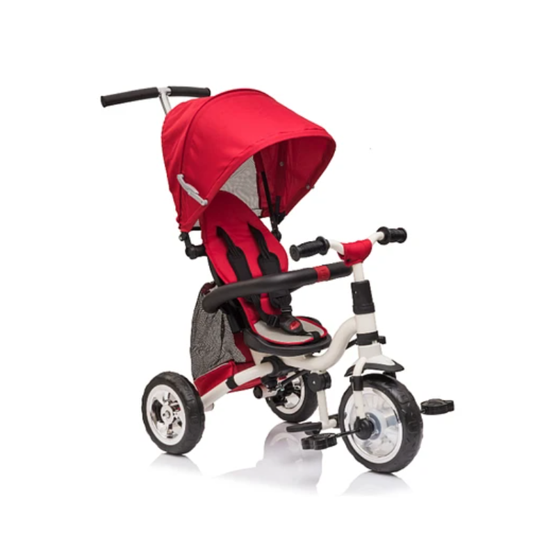 TRICICLO CANOPY PLEGABLE ROJO-5