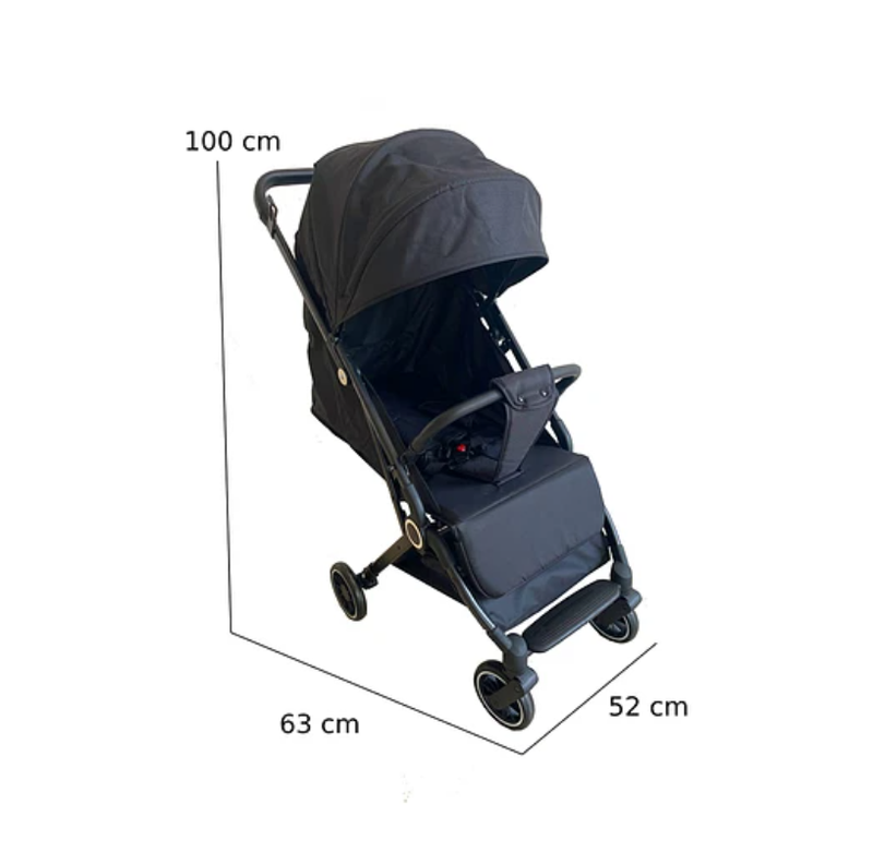 COCHE ULTRA COMPACTO NEGRO-3