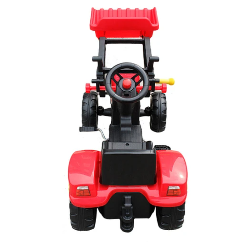RETROEXCAVADORA ROJA KIDSCOOL-5