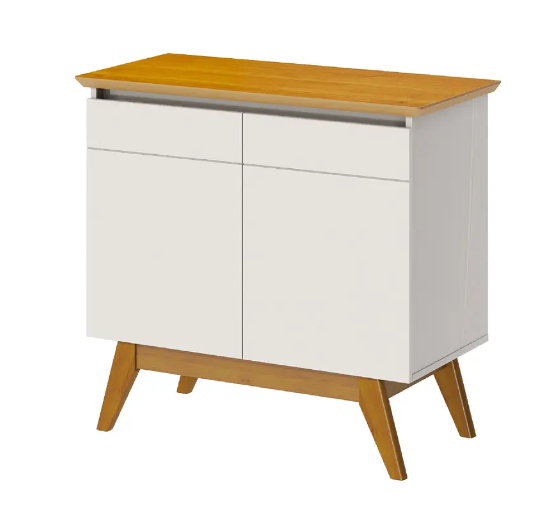 BUFFET CLASSIC 64333 0.85 PUERTAS BLANCO/CARAMELO-0