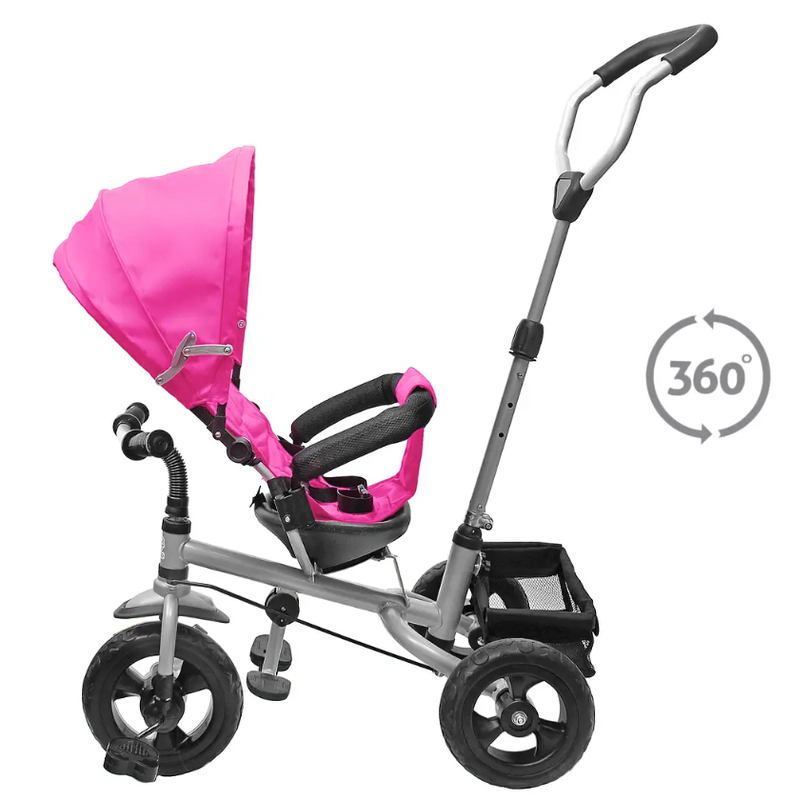 TRICICLO CANOPY 360 ROSADO-3