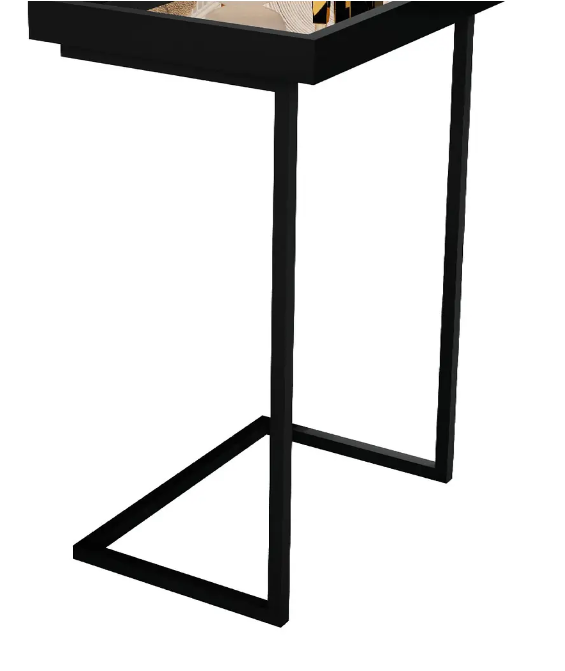 MESA AUXILIAR LUXOR NEGRO-1
