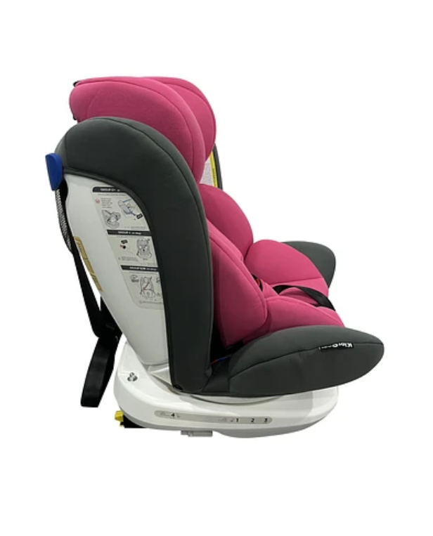 SILLA DE AUTO 360 ETAPA 0-1-2-3 ROSADO-1