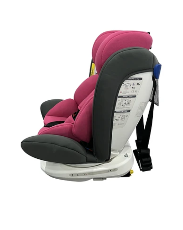 SILLA DE AUTO 360 ETAPA 0-1-2-3 ROSADO-2