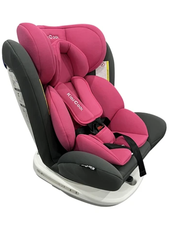SILLA DE AUTO 360 ETAPA 0-1-2-3 ROSADO-5