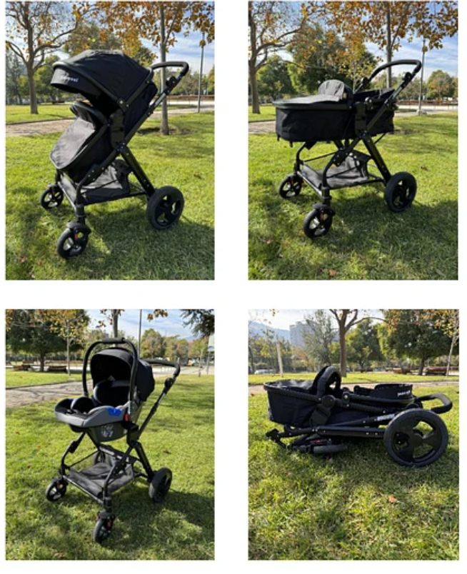 COCHE CUNA CITY COMPACT NEGRO-4