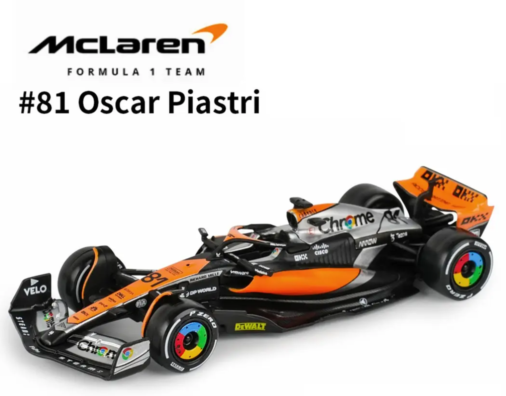 AUTO DE COLECCION MC LAREN#81