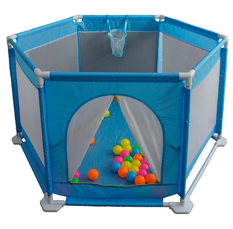 CORRAL SAFETY FENCE CON PELOTAS-1