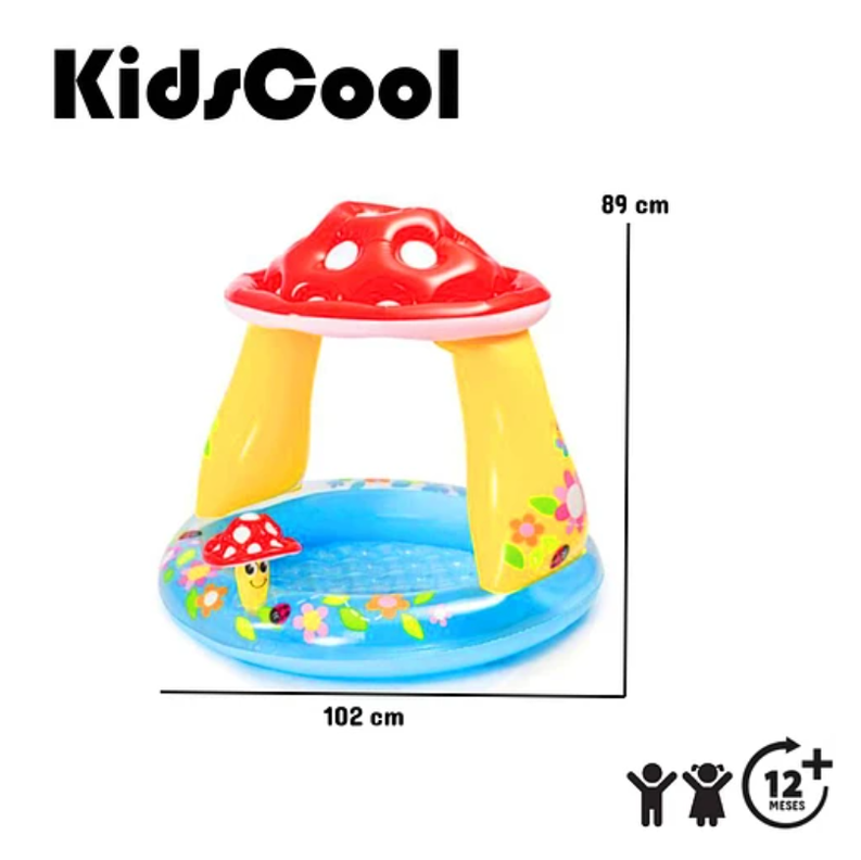 PISCINA INFLABLE HONGUITO KIDSCOOL-5
