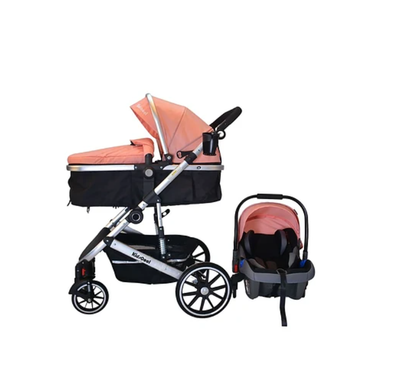 COCHE TRAVEL LUX 3 EN 1 KIDSCOOL ROSADO-2