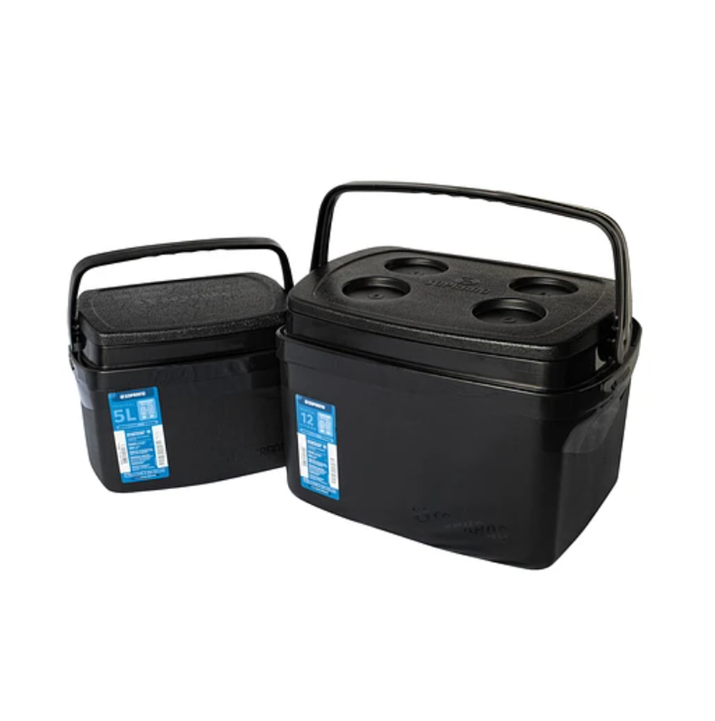 SET 2 COOLER NEGRO 12L Y 5L-1