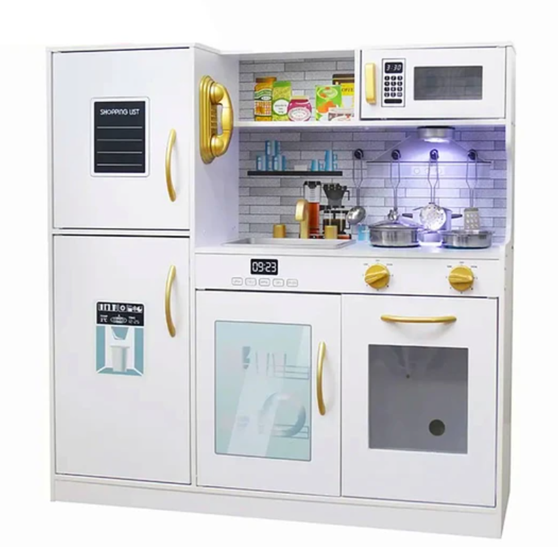 COCINA FULL KITCHEN LED BLANCA KISDCOOL-1