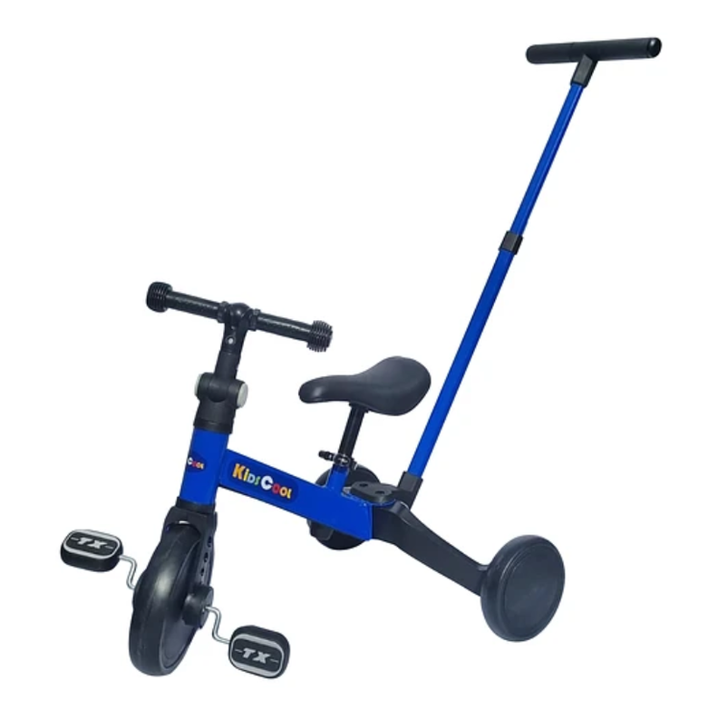 TRICICLO CON MANILLA AZUL-0