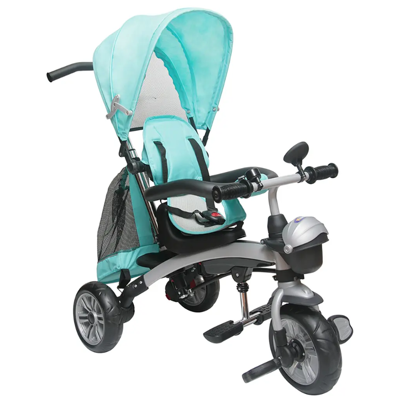 TRICICLO 5 FUNCIONES EN 1 LIGHT GREEN-0