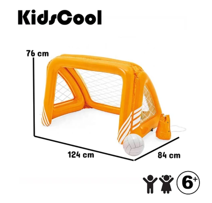JUEGO ARCO DE FUTBOL INFLABLE-3