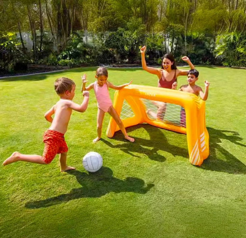 JUEGO ARCO DE FUTBOL INFLABLE-4