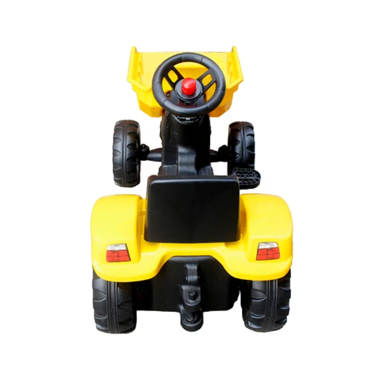 TRACTOR C/PALA AMARILLO KIDS-2