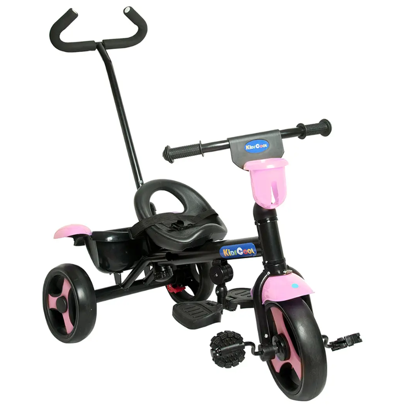 TRICICLO 2 FUNCIONES EN 1 ROSADO-0