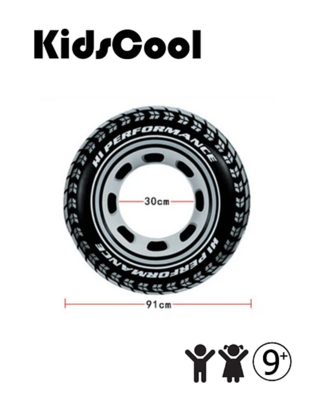 FLOTADOR INFLABLE TIRE 91 CM-3