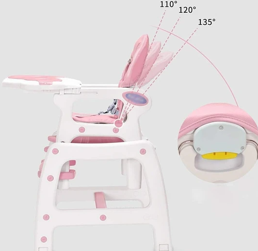 SILLA DE COMER NEW ROSA CLARO 3 EN 1-7