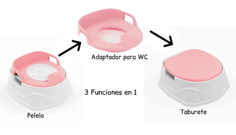 PELELA APRENDIZAJE 3 EN 1 ROSADA-3