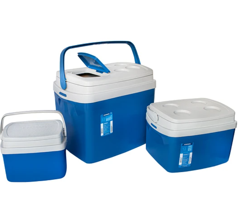 SET 3 COOLER AZUL 32L, 12L Y 5L-0