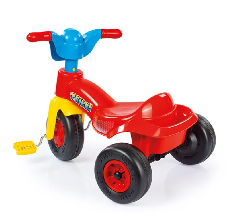 TRICICLO PEDALES CITY ROJO-1