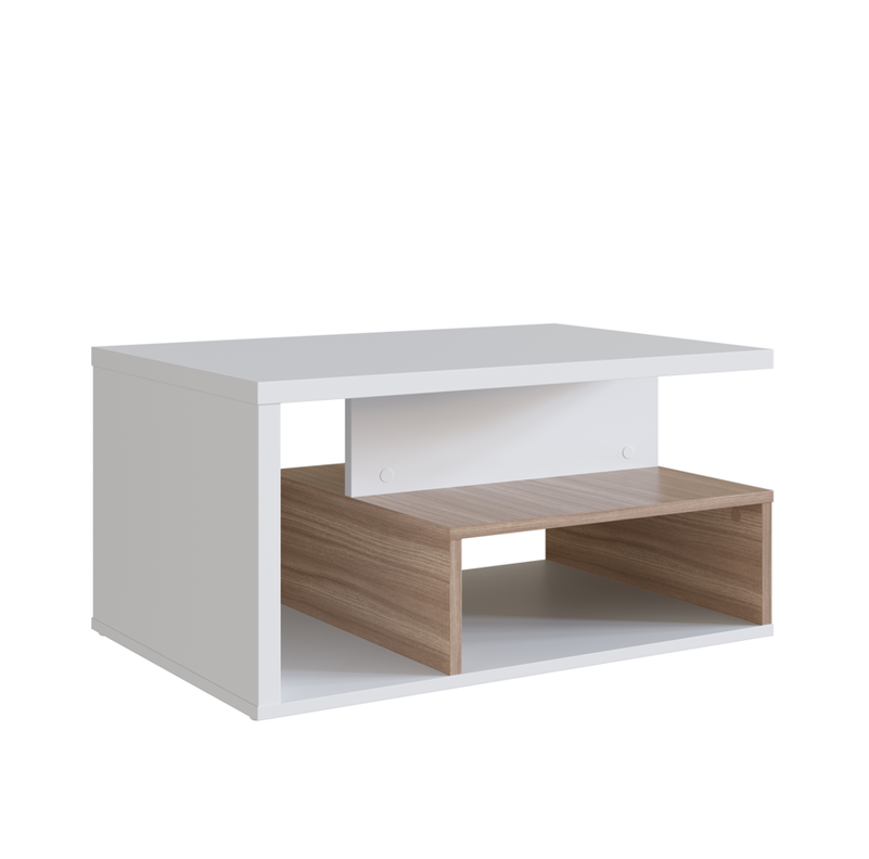 MESA DE CENTRO BLANCO CASTAÑO LINEA EMOVELL-0