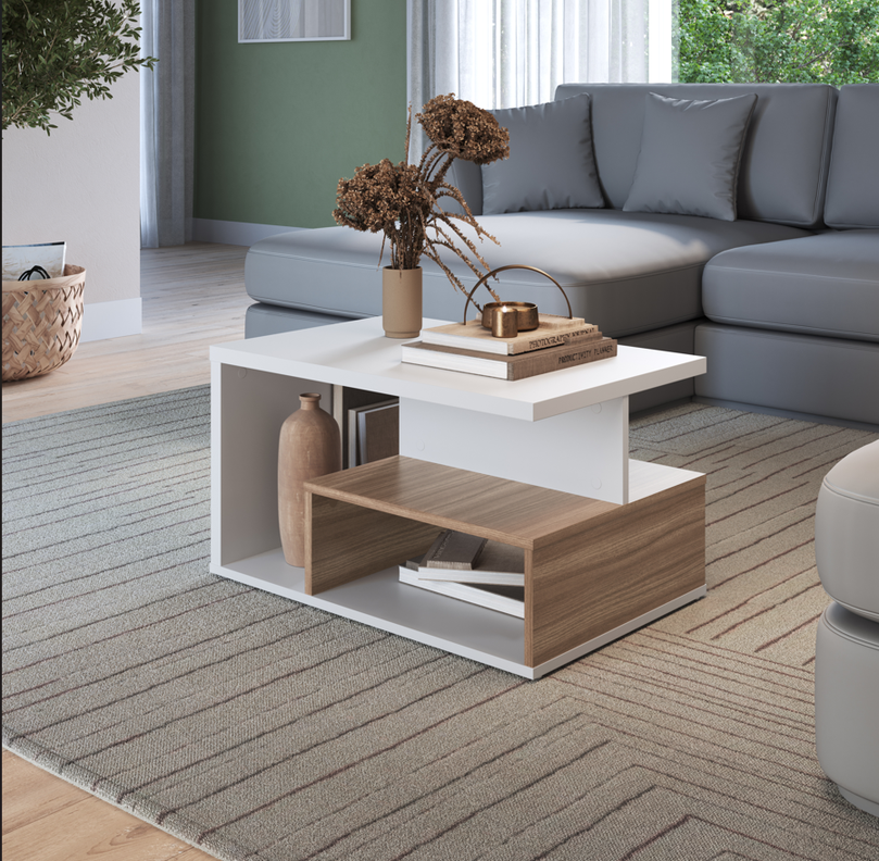 MESA DE CENTRO BLANCO CASTAÑO LINEA EMOVELL-2