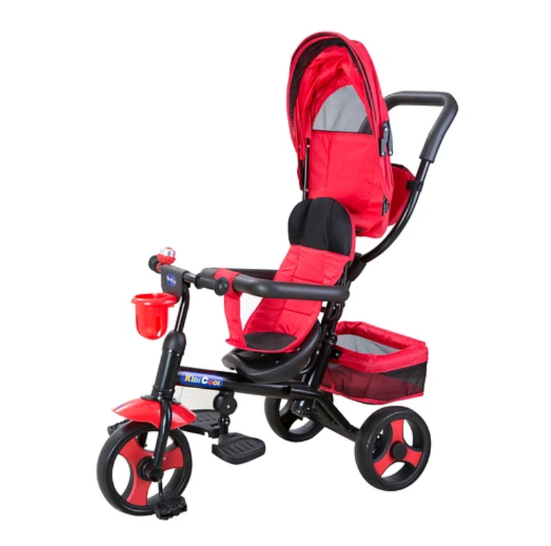 TRICICLO 4 FUNCIONES EN 1 ROJO-1