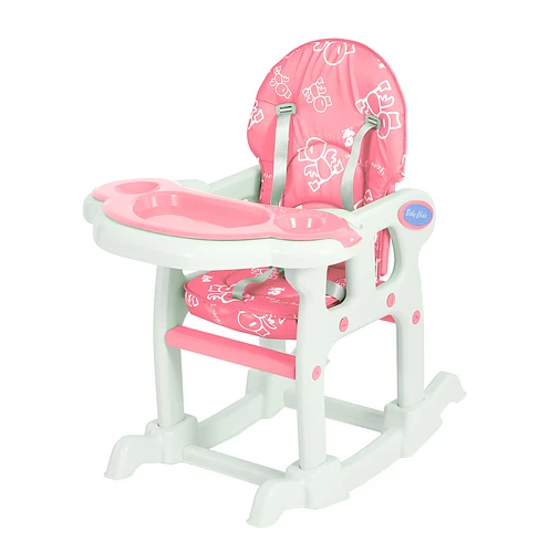 SILLA DE COMER NEW ROSADA 3 EN 1-2