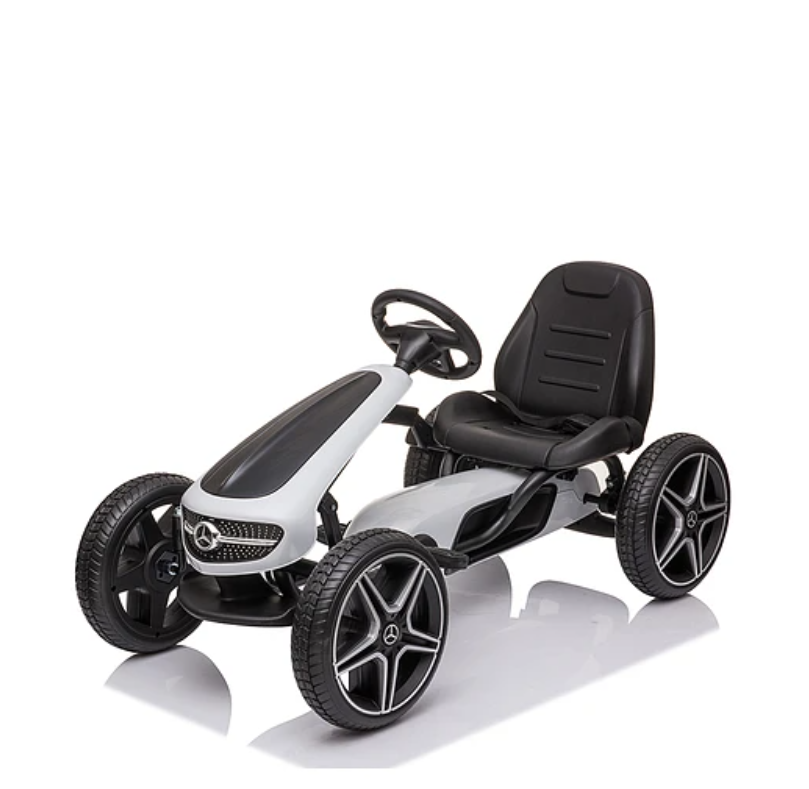 GO KART MERCEDES BENZ BLANCO-0